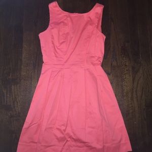 Pink tank top dress